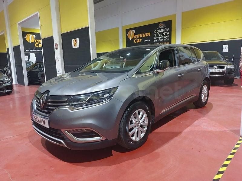 Usado Renault Espace Zen 160 CV (117 kW) 2016 Gris / plata Monovolumen