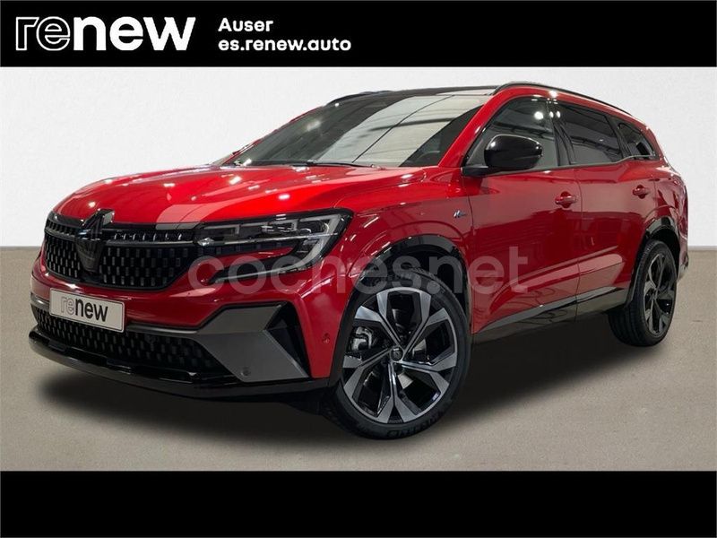 Rojo Usado 2024 Renault Espace Techno Esprit Alpine Monovolumen | 38.300 € (Un poco caro) - Imagen 1/4