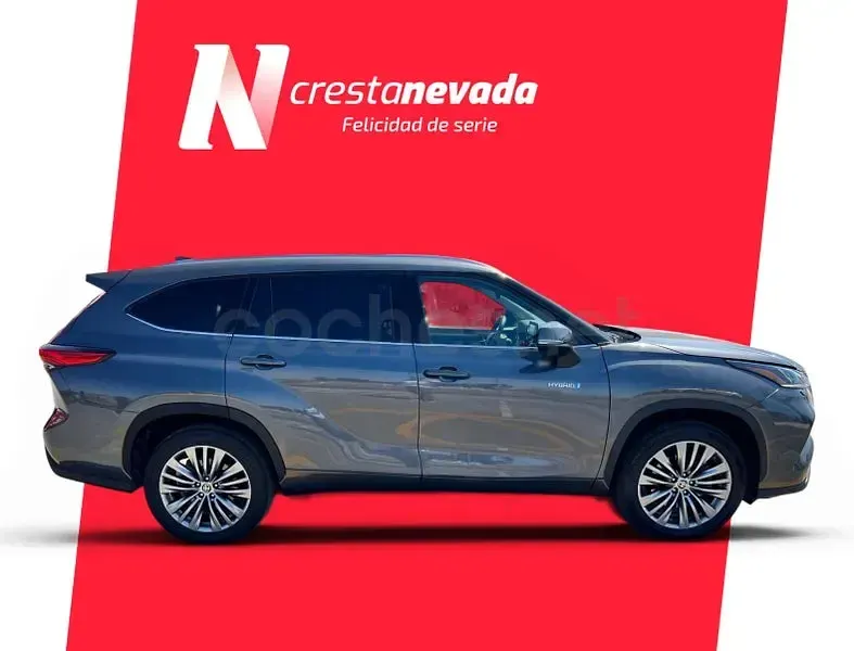 Usado Toyota Highlander Advance 246 CV (180 kW) 2021 Gris / plata SUV