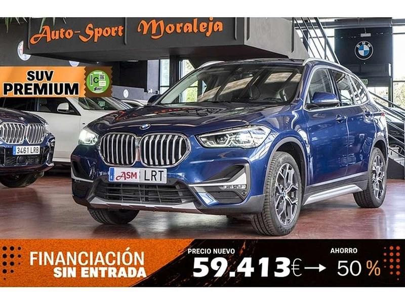 Azul Usado 2021 BMW X1 Sport Line SUV | 27.400 € (Precio justo) - Imagen 1/4