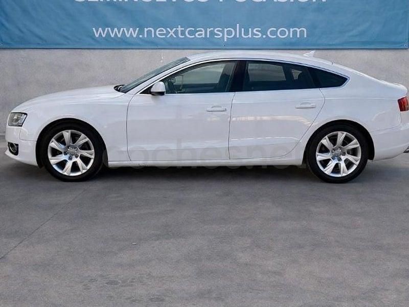 Usado Audi A5 Sportback 160 CV (117 kW) 2011 Blanco Utilitario