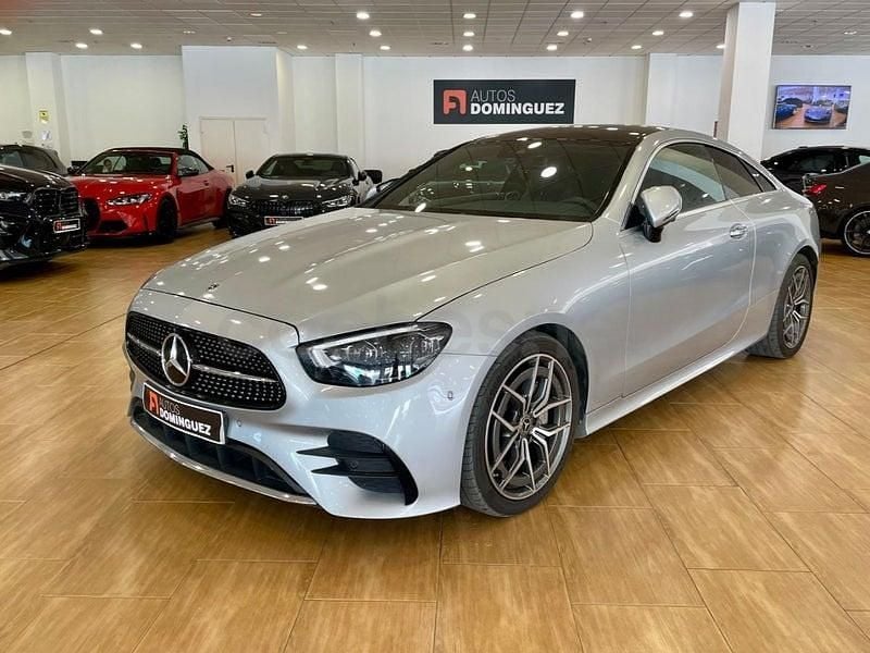 Usado Mercedes E220 194 CV (142 kW) 2023 Gris / plata Coupe