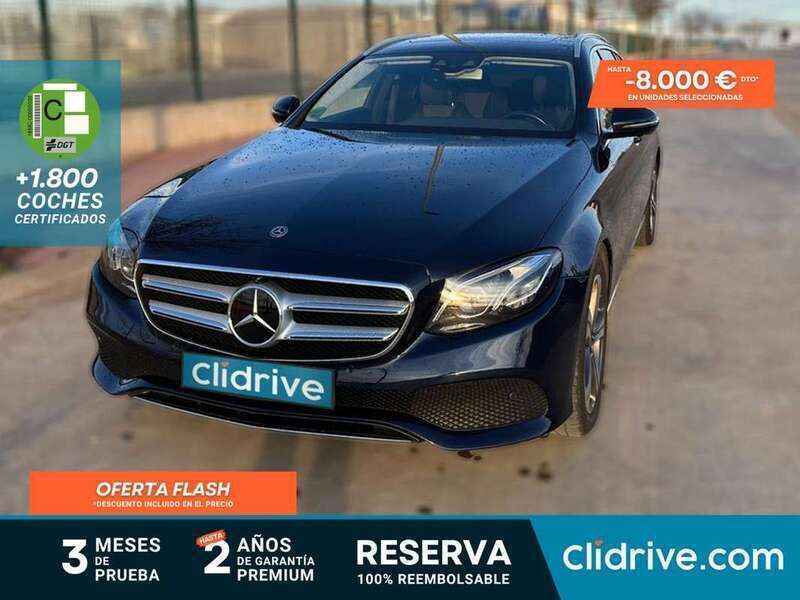 Negro Usado 2018 Mercedes E400 Familiar | 26.990 € - Imagen 1/3