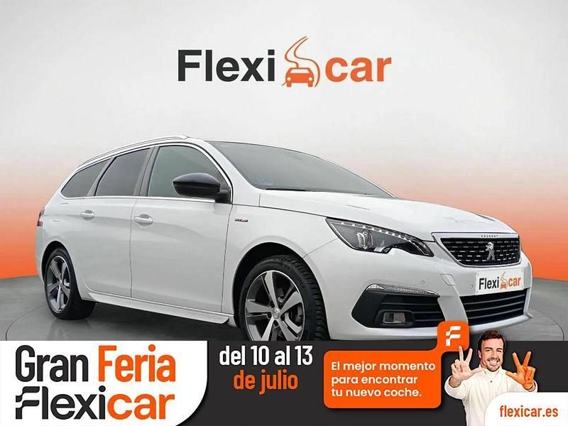 Blanco Usado 2017 Peugeot 308 GT-line Familiar | 11.190 € (Precio justo) - Imagen 1/4
