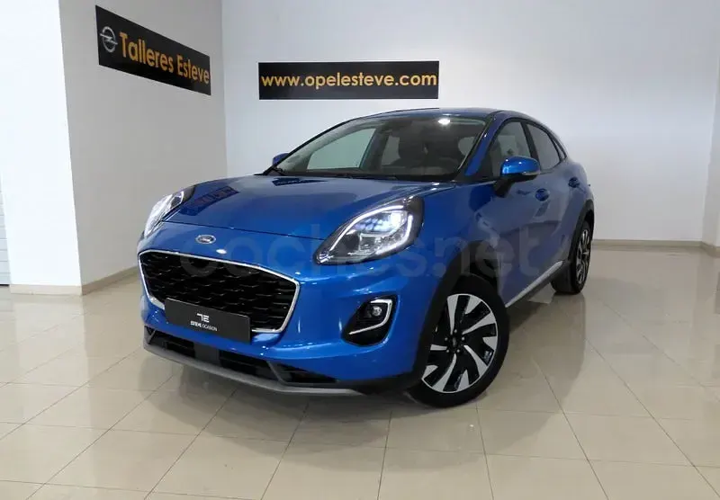 Usado Ford Puma Titanium 125 CV (91 kW) 2024 Azul SUV