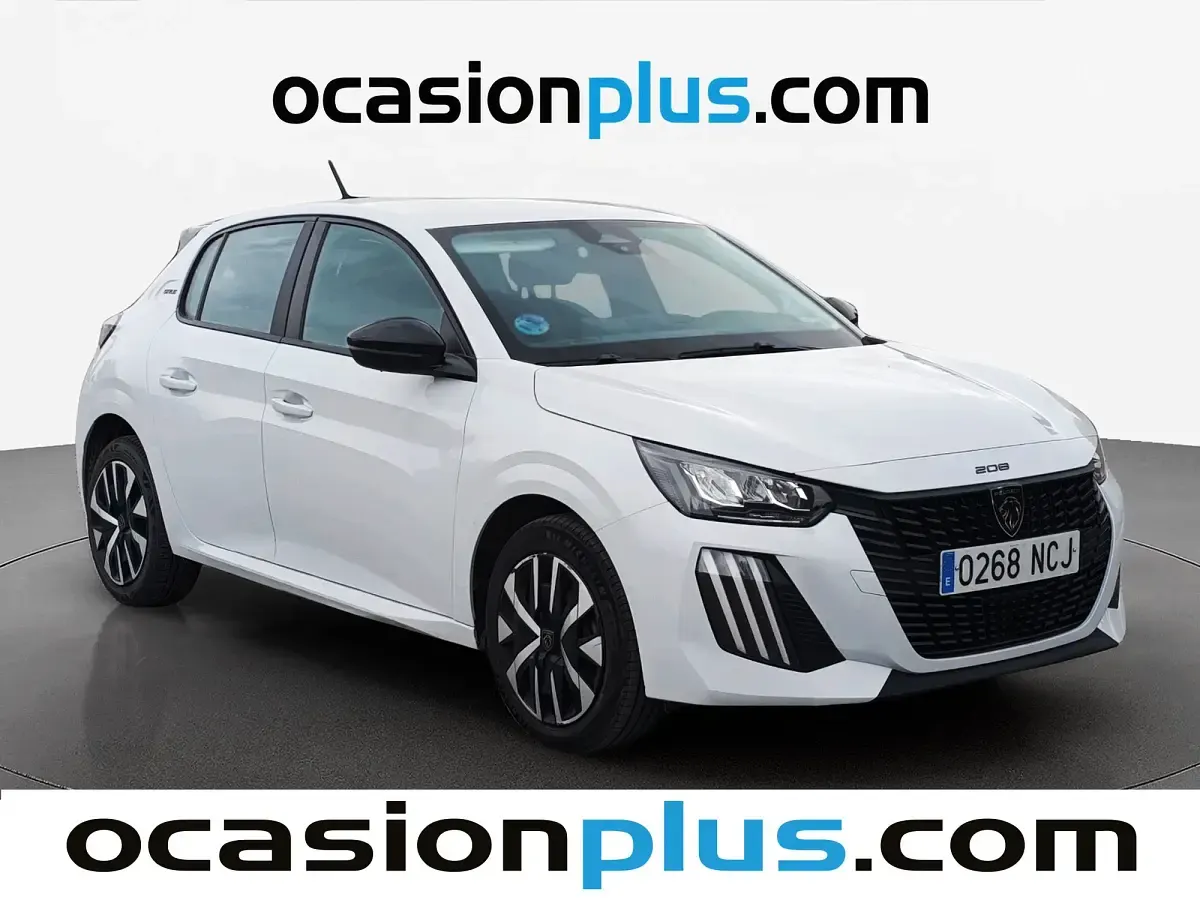 Usado Peugeot 208 Style 110 CV (80 kW) 2025 Blanco Utilitario