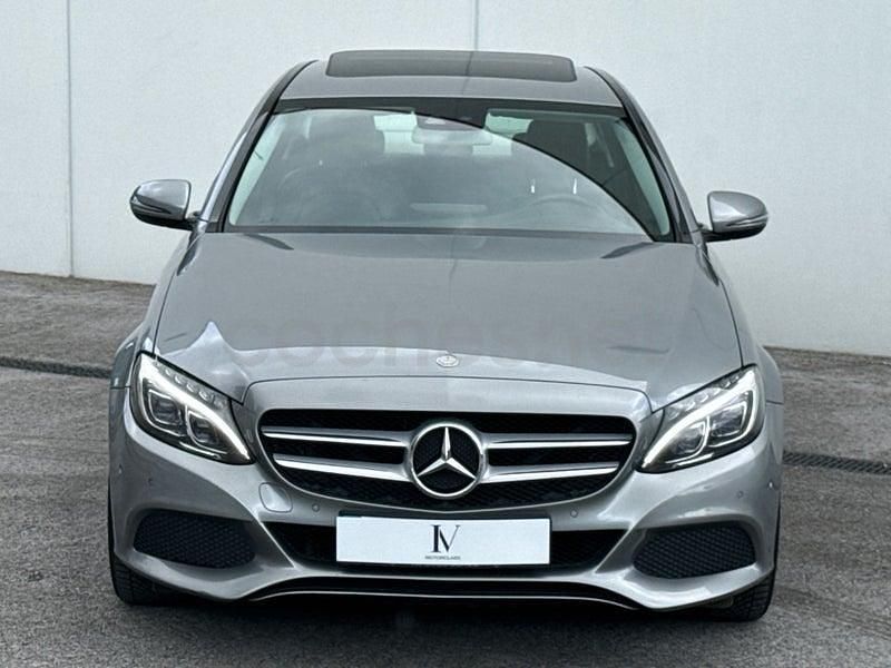 Usado Mercedes C220 Avantgarde 170 CV (125 kW) 2016 Gris / plata Berlina