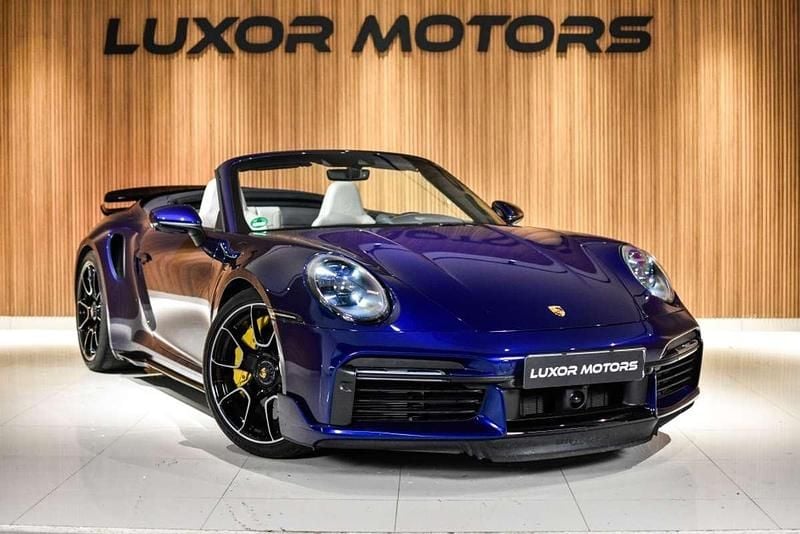 Usado Porsche 992 650 CV (478 kW) 2021 Azul Descapotable
