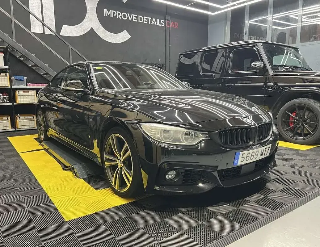 Usado BMW 435 Sport Line 306 CV (225 kW) 2014 Negro Coupe