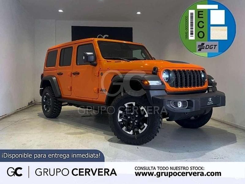 Naranja Nuevo 2025 Jeep Wrangler Unlimited Rubicon SUV | 77.690 € - Imagen 1/4