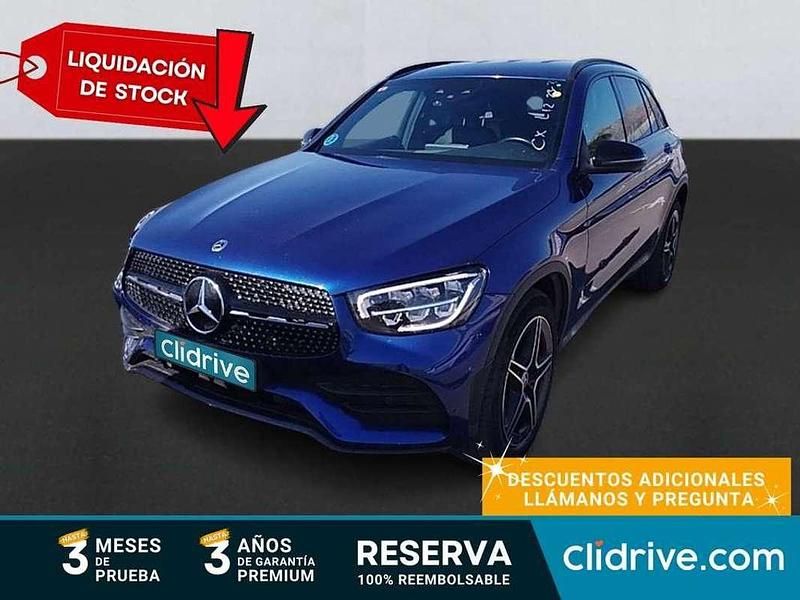 Usado Mercedes GLC220 194 HP (142 kW) 2021 Azul SUV