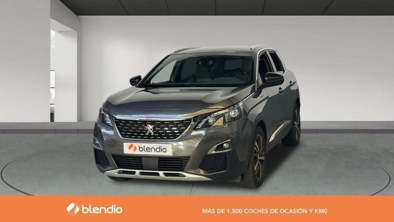 Gris Usado 2018 Peugeot 3008 GT-line SUV | 17.990 € (Precio justo) - Imagen 1/4