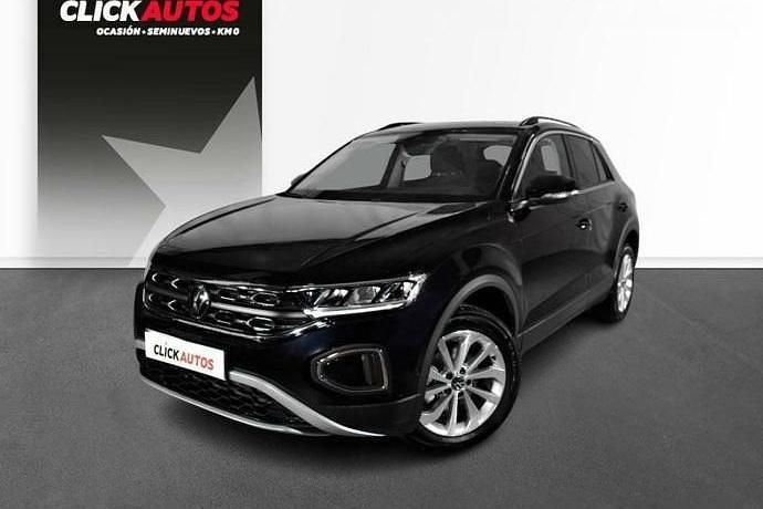 Usado VW T-Roc Life 110 CV (80 kW) 2023 Negro SUV
