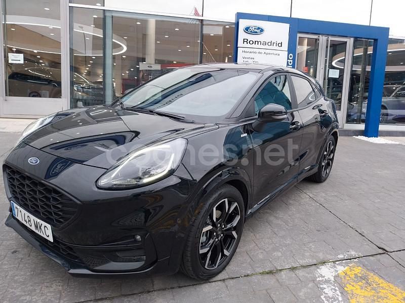 Negro Usado 2023 Ford Puma ST-Line X SUV | 22.990 € (Un poco caro) - Imagen 1/4