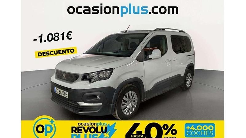 Usado Peugeot Rifter Active 102 CV (75 kW) 2018 Blanco Monovolumen