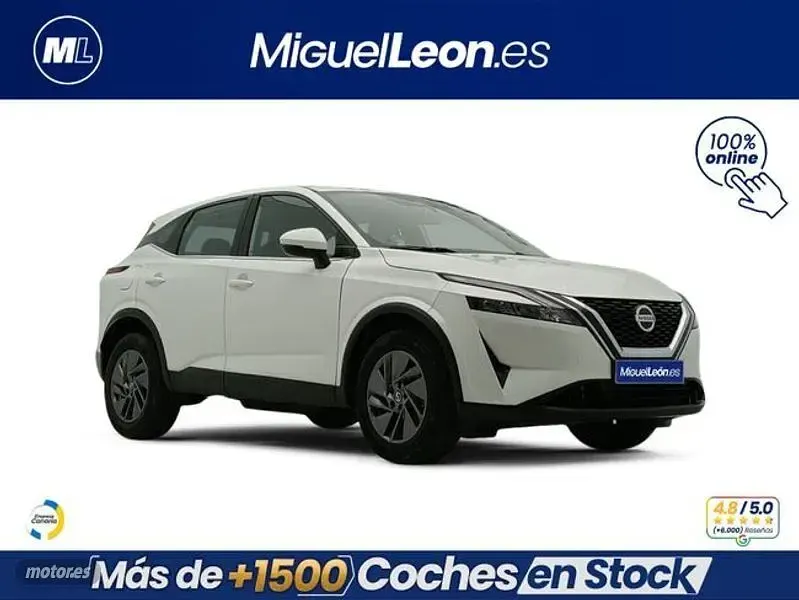 Usado Nissan Qashqai Acenta 157 CV (115 kW) 2022 Blanco SUV