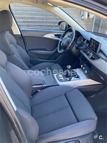 Usado Audi A6 190 CV (139 kW) 2017 Negro Berlina