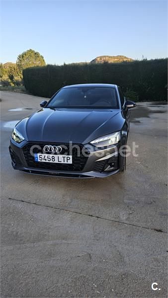 Usado Audi A5 S-Line 163 CV (119 kW) 2021 Gris / plata Coupe