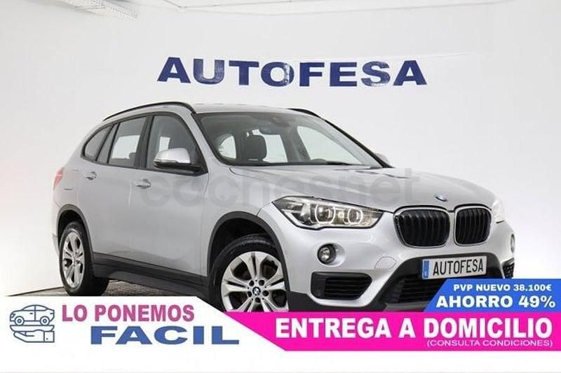 Usado BMW X1 150 CV (110 kW) 2017 Gris / plata SUV