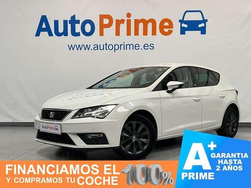 Usado Seat Leon Style 116 CV (85 kW) 2020 Blanco Berlina