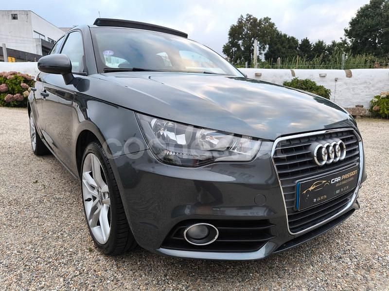 Gris / plata Usado 2012 Audi A1 Sportback Ambition Utilitario | 13.490 € (Precio justo) - Imagen 1/4
