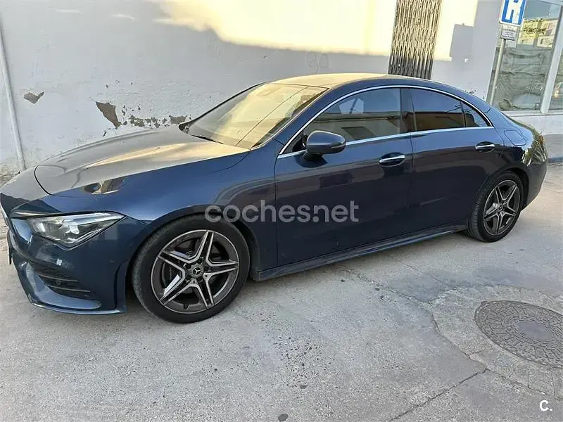 Usado Mercedes CLA200 150 CV (110 kW) 2020 Azul Berlina