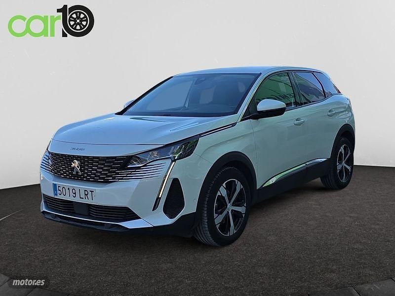 Blanco Usado 2021 Peugeot 3008 Allure SUV | 18.990 € (Precio justo) - Imagen 1/4