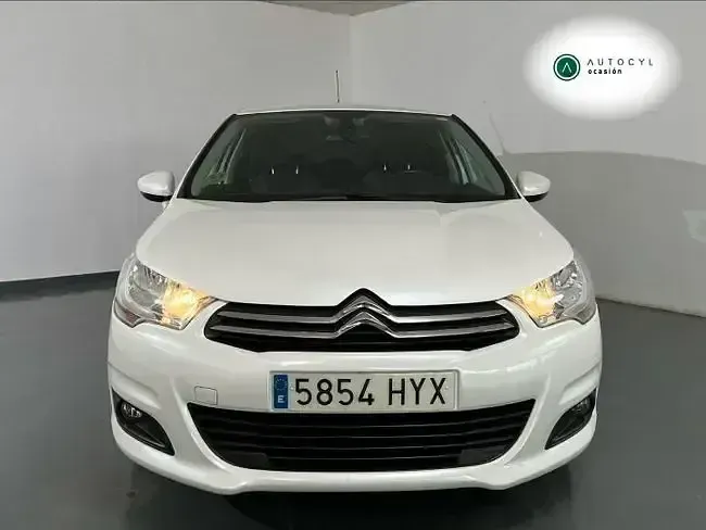 Usado Citroën C4 92 CV (67 kW) 2014 Blanco Utilitario
