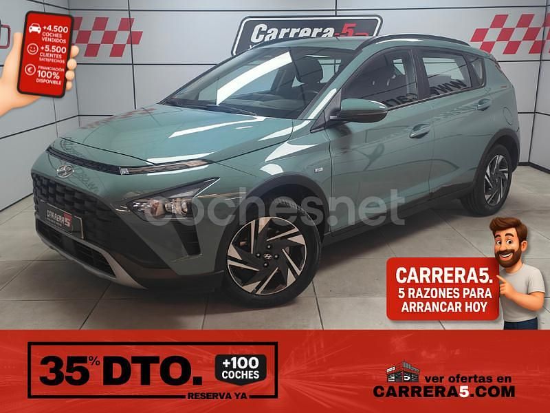 Verde Usado 2023 Hyundai Bayon SUV | 17.800 € (Precio justo) - Imagen 1/4