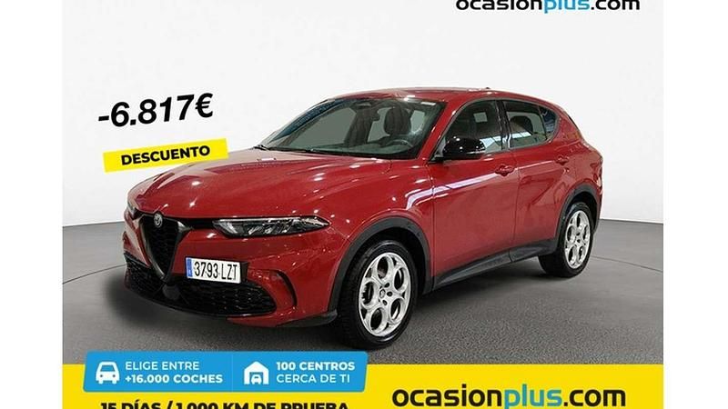 Rojo Usado 2022 Alfa Romeo Tonale Sprint SUV | 20.089 € (Precio justo) - Imagen 1/3