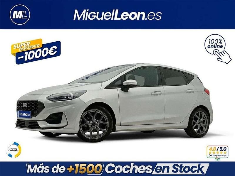 Usado Ford Fiesta ST-Line 126 CV (92 kW) 2022 Gris Utilitario