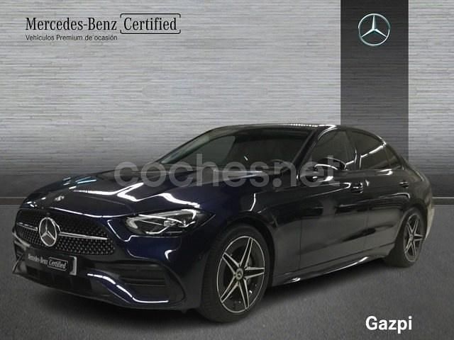 Usado Mercedes C200 184 CV (135 kW) 2021 Negro Berlina