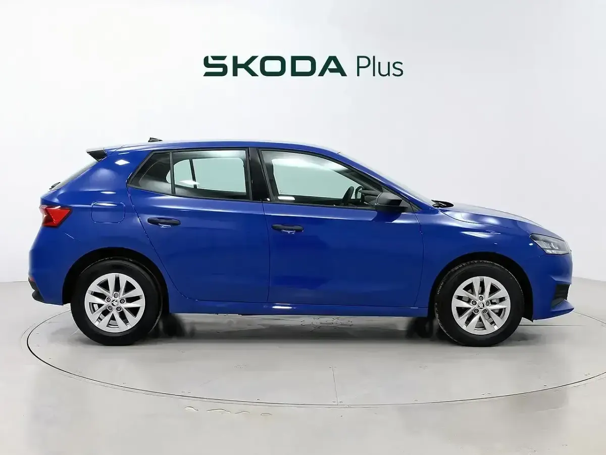 Brugt Skoda Fabia Essence 95 HK (69 kW) 2024 Blå Hatchback
