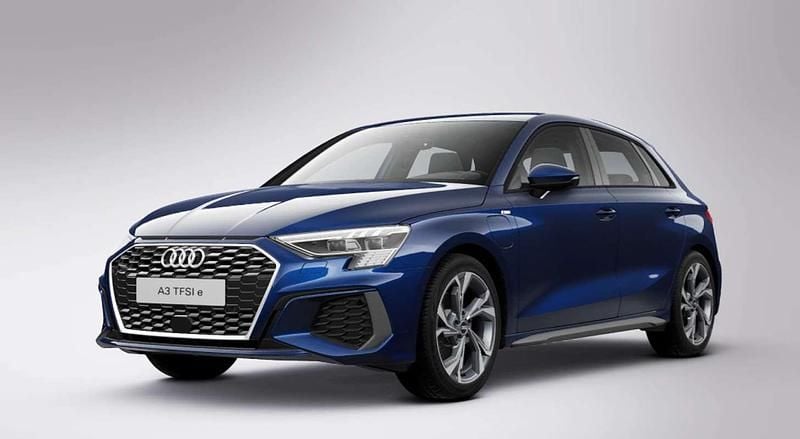 Azul Usado 2024 Audi A3 Sportback e-tron Utilitario | 50.000 € - Imagen 1/4