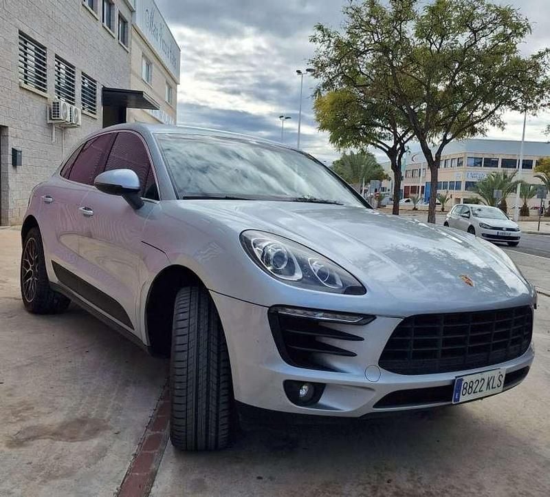 Usado Porsche Macan 245 CV (180 kW) 2015 Plateado SUV
