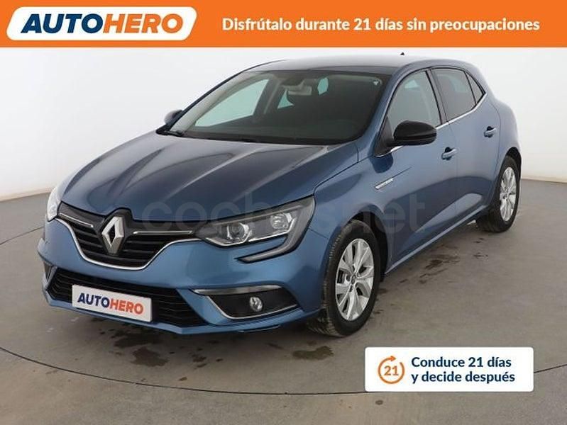 Usado Renault Mégane IV LIMITED 116 CV (85 kW) 2018 Azul Berlina