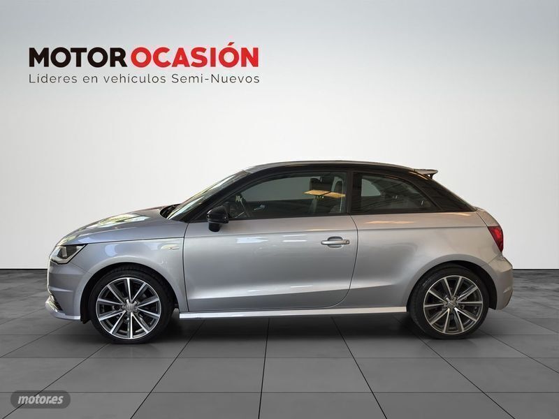 Usado Audi A1 95 CV (69 kW) 2017 Gris Utilitario