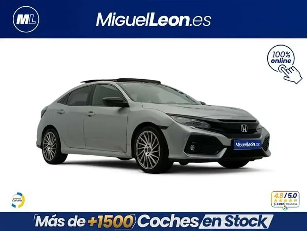 Usado Honda Civic Executive 120 CV (88 kW) 2019 Gris Berlina