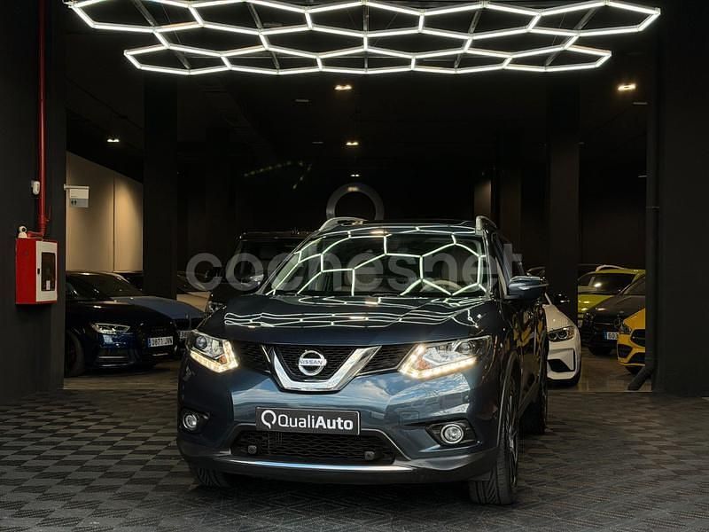 Azul Usado 2017 Nissan X-Trail Tekna SUV | 17.990 € (Precio justo) - Imagen 1/4