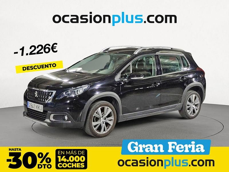 Negro Usado 2018 Peugeot 2008 Allure SUV | 13.490 € (Caro) - Imagen 1/4