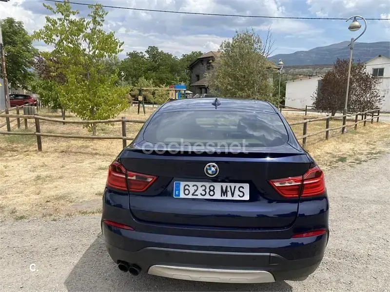Usado BMW X4 190 CV (139 kW) 2015 Azul SUV
