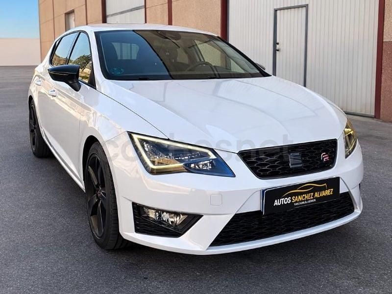 Usado Seat Leon FR 150 CV (110 kW) 2016 Blanco Berlina