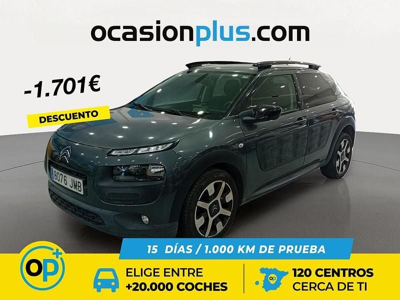 Usado Citroën C4 Cactus Feel 100 CV (73 kW) 2016 Gris Utilitario