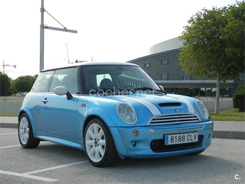 Usado Mini Cooper S 163 CV (119 kW) 2003 Azul Utilitario