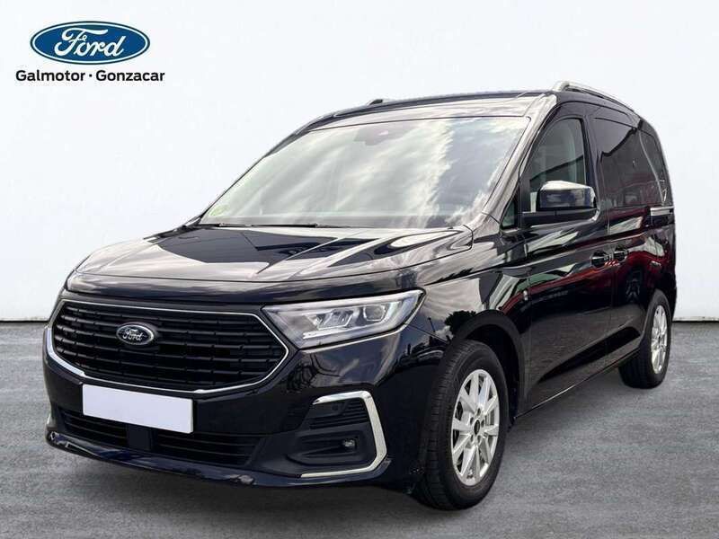 Negro Usado 2023 Ford Tourneo Connect Titanium Monovolumen | 31.500 € (Caro) - Imagen 1/4