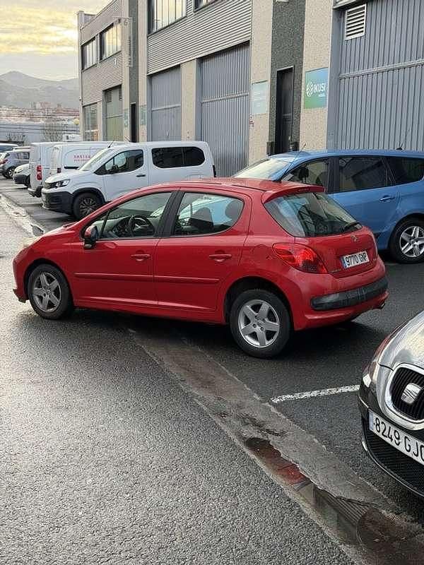 Usado Peugeot 207 95 CV (69 kW) 2009 Rojo Utilitario
