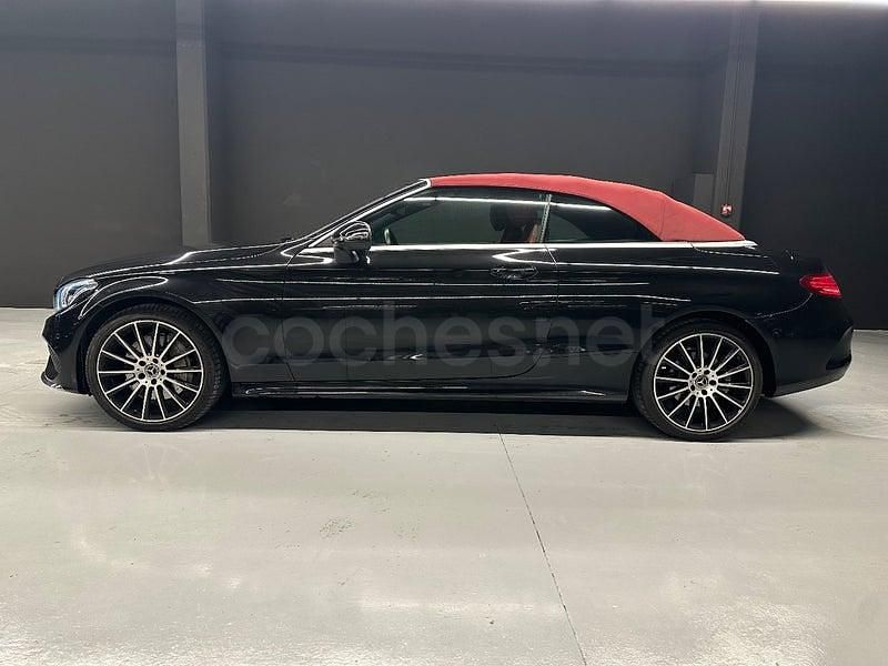 Usado Mercedes C250 204 CV (150 kW) 2018 Negro Descapotable