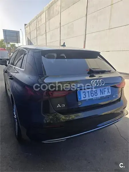 Usado Audi A3 Advanced Plus 204 CV (150 kW) 2021 Negro Berlina