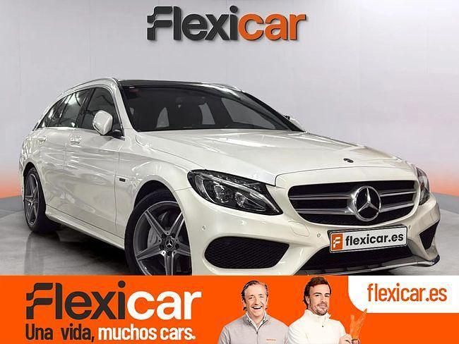 Usado Mercedes C350e 279 CV (205 kW) 2018 Blanco Familiar