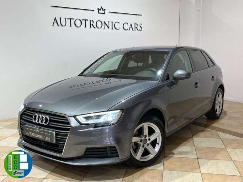 Gris Usado 2020 Audi A3 Sportback g-tron Berlina | 19.490 € (Precio justo) - Imagen 1/4